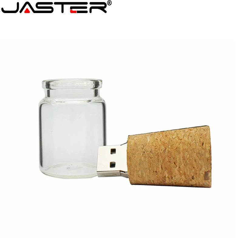 Прозрачное стекло JASTER USB лучший подарок хранилище памяти запись вашей жизни