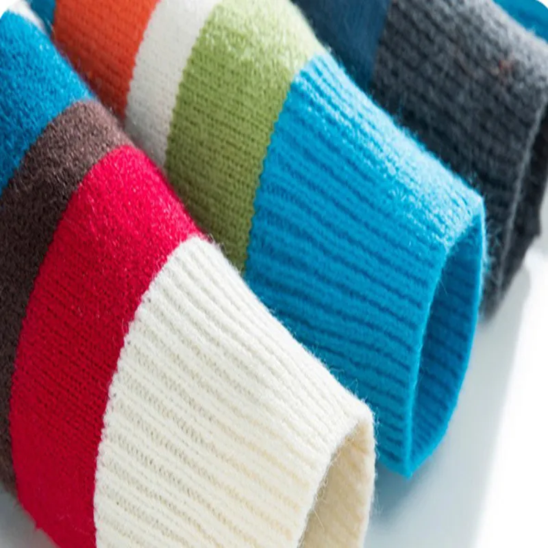 

Autumn Winter Mens O-Neck Pullover Striped Spacious Soft Long Sleeve Oc Yq Clothes Knitted Casual Male Brand Sweater Pull Homme