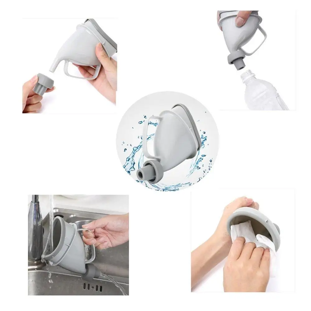 Новая продажа Портативный Открытый мочи бутылка Воронка коллектор для мужчин и