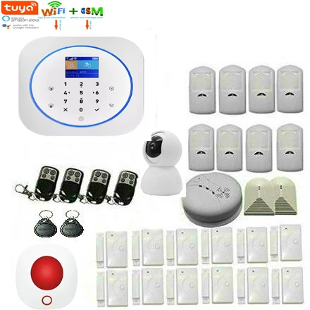 Yobang Sec wifi GSM домашняя охранная сигнализация Tuya приложение дистанционное