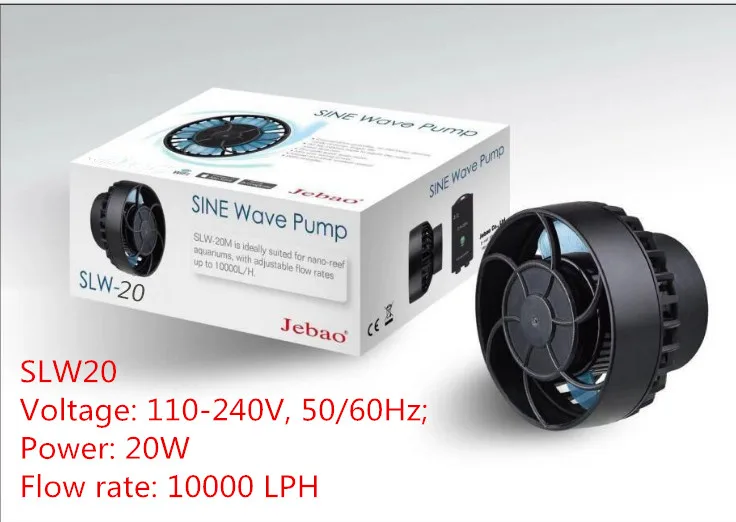 SLW-20 Jebao/Jecod 110~ 240V Коралл цилиндр насос RW4 RW8 RW15 RW20 RW-4 RW-8 RW-15 RW-20 SW2 SW4 SW8 SW15 SW-2 SW-4 SW-8 SW-15 - Цвет: SLW-20