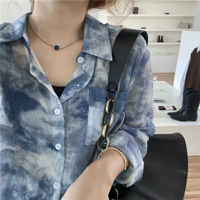 Дешевая оптовая продажа 2021 Весна Лето Осень Новая мода Повседневная шифоновая