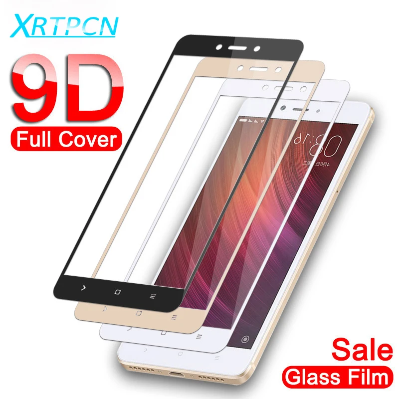 Защитное стекло 9D для Xiaomi Redmi 5 Plus S2 4X 5A Note 4 Pro|Защитные стёкла и плёнки телефонов| |