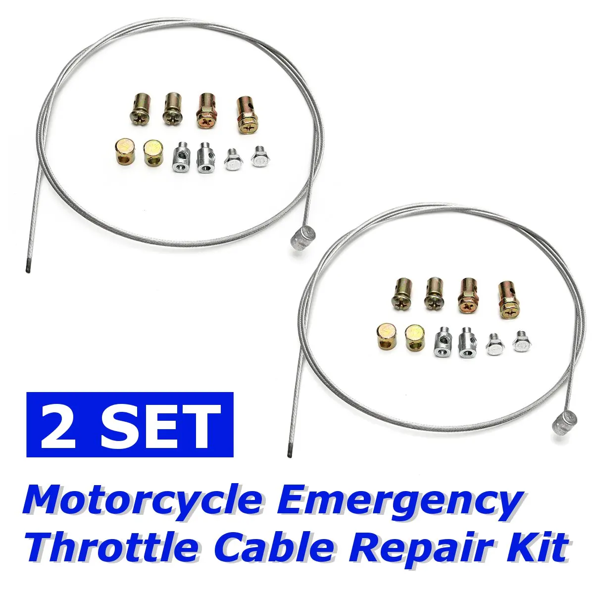 Комплект для ремонта аварийного троса дроссельной заслонки мотоцикла 2 шт YAMAHA