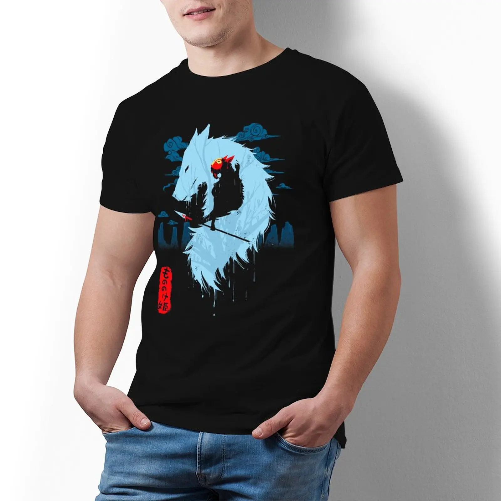 

Мужская летняя футболка из 100 хлопка, с принтом