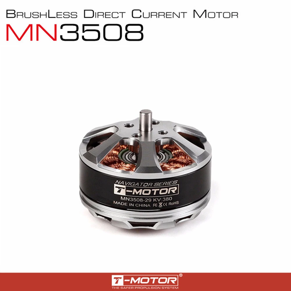 T-MOTOR MN3508 KV380/KV580/KV700 пилотный бесщеточный двигатель для мультикоптера