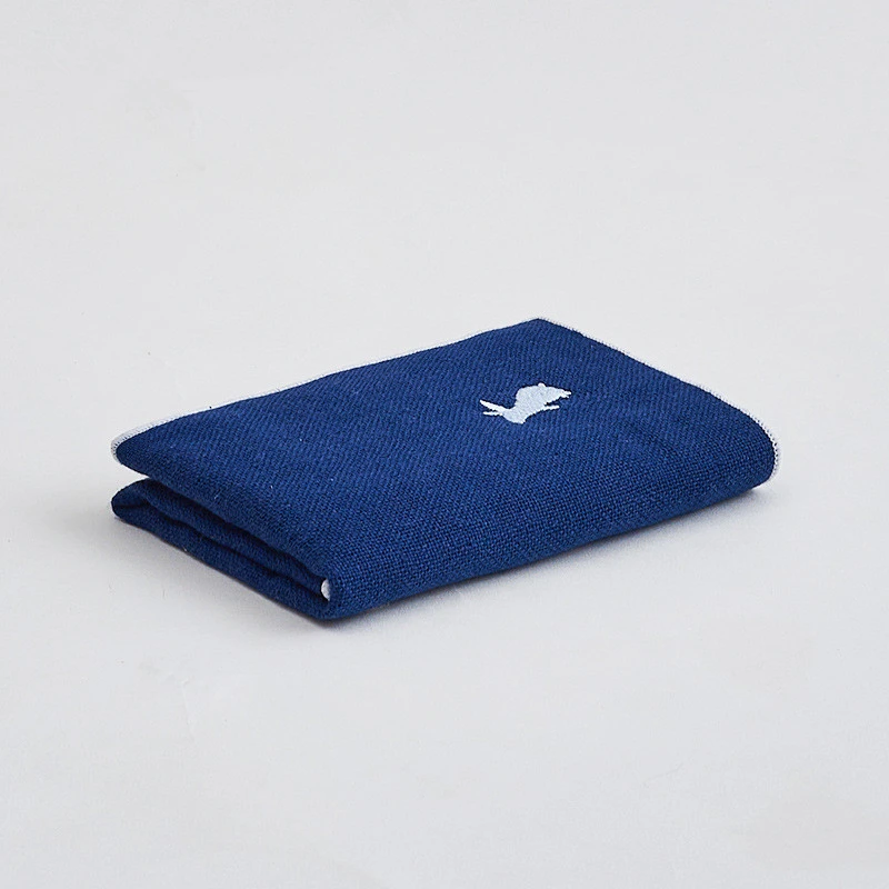 

1Pc 30x30cm Cotton Three-Layer Gauze Square Face Towel Rabbit Embroidery Soft Breathable Bathroom Towel