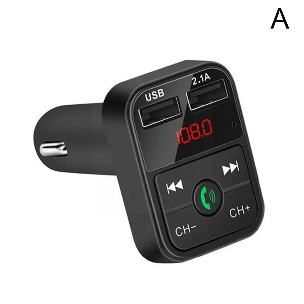 FM-передатчик автомобильный Bluetooth 5 0 приемник TF Громкая связь двойной