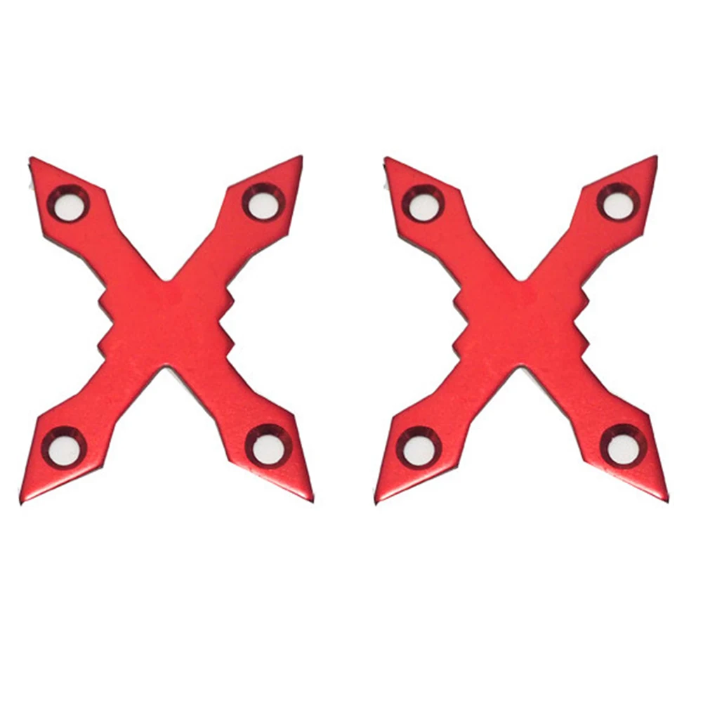 

1 Pair Deck Anti Sinking Round Edge With Hole Professional Protective Gaskets Skateboard Aluminum Alloy Longboard Screw Pads