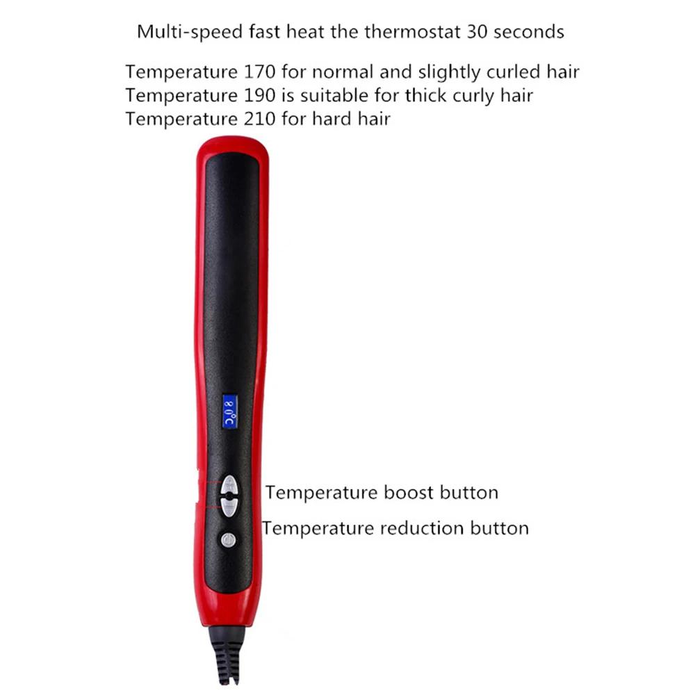 Многофункциональная Пряжка для выпрямления прямой объем двойного назначения