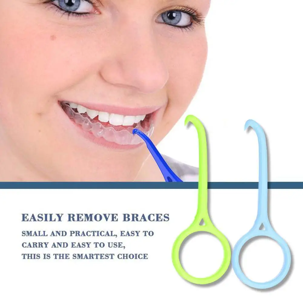

Invisible Braces Removal Hook Plastic Tooth Hook Dental Aligner Removal Hook Orthodontic Remove Care Aligner Clear Too W6D8