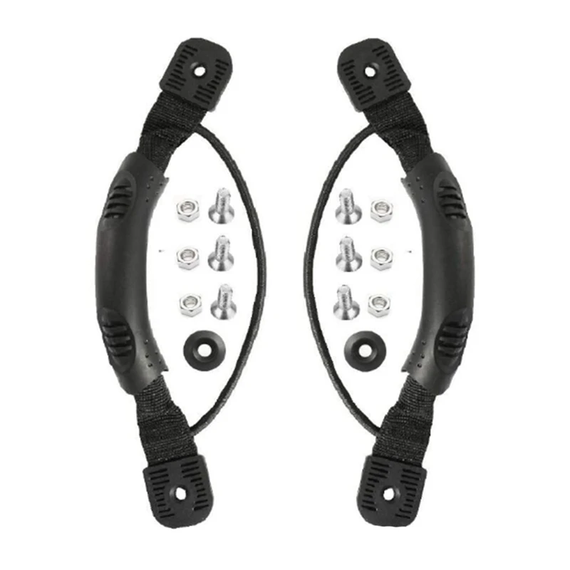 

2 шт. черный Каяк Лодка боковой кронштейн ручка для Каяка и Hardwares