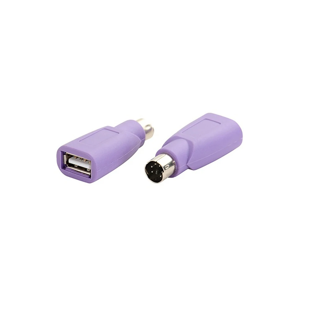 Новинка 1 шт. Usb гнездовой к Ps2 Ps / 2 мышке конвертер клавиатуры Мужской адаптер