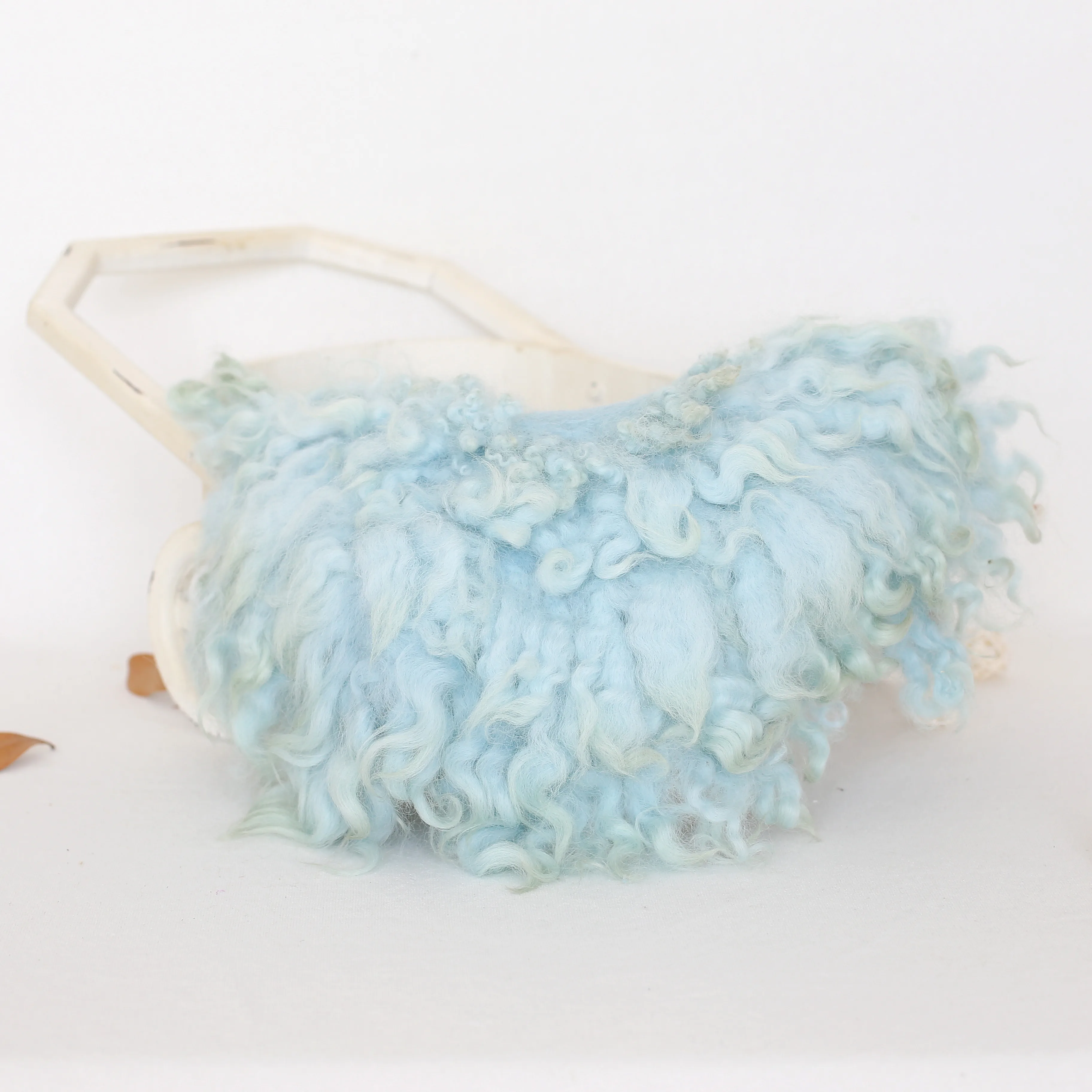 Кудрявое шерстяное одеяло для новорожденных корзина наполнитель реквизит