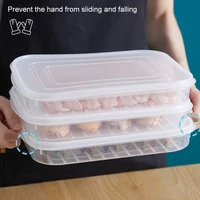 refrigerator pe storage box with soft cover seafood fish meat frozen vegetables fresh case seal container kitchen organizer
