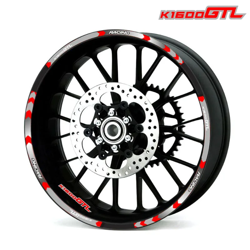 12 полосок аксессуары для гонок обода колеса креативная наклейка эмблема