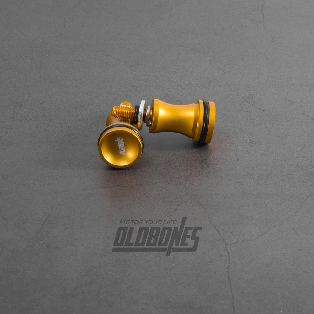 Gold Для Triumph Scrambler BONNEVILLE быстросъемные болты для сидения для Triumph THRUXTON SE T100 2001-2012 2013 Moto bolt - Цвет: Gold