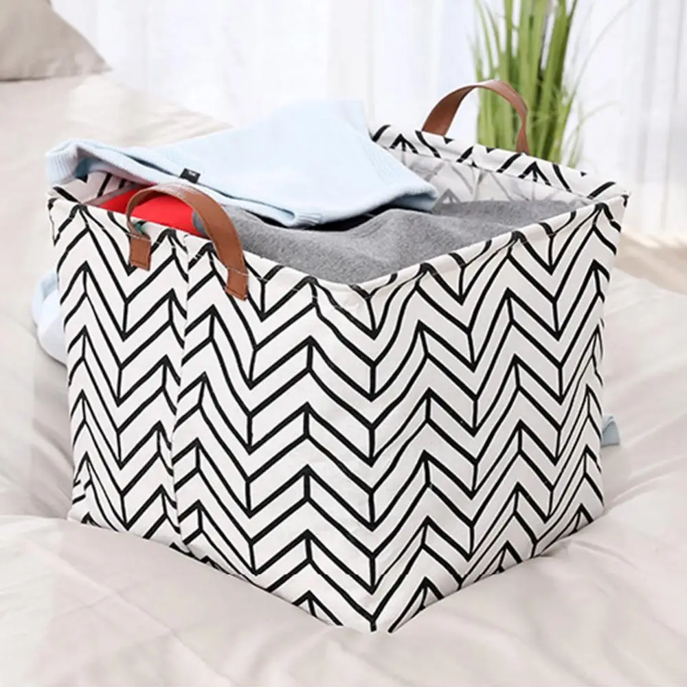 

Laundry Basket Dirty Clothes Toy Storage Container Sundries Organizer for Home