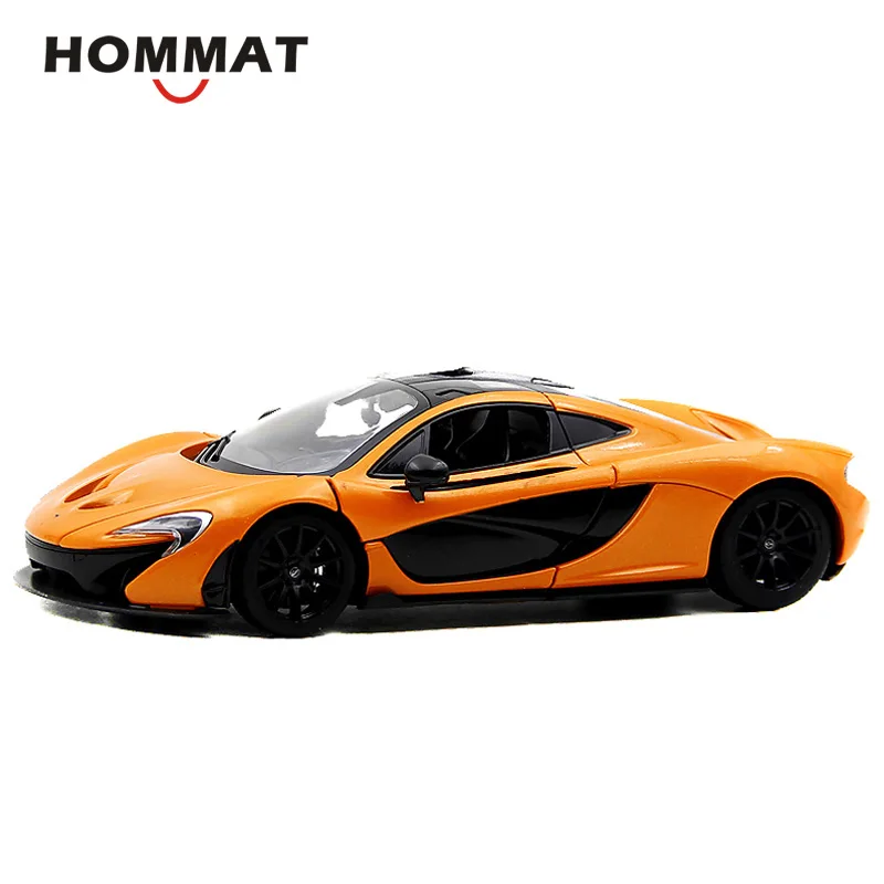 Модель автомобиля HOMMAT Mclaren P1 в масштабе 1:24 игрушечный автомобиль из сплава литой
