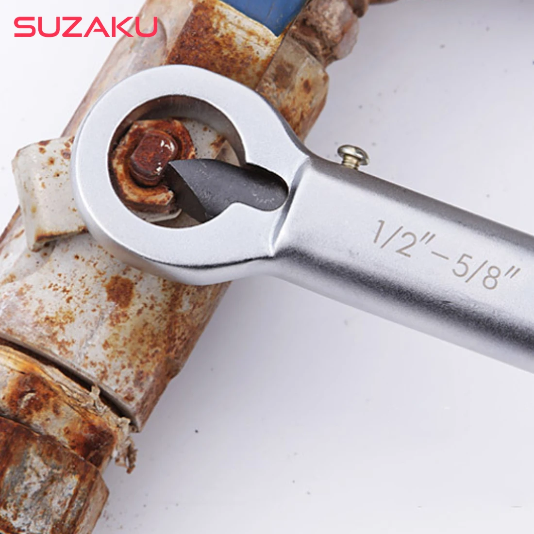 

Hot Adjustable 1/2''-5/8'' & 5/8"-7/8" Nut Splitter Cracker 12-16mm Nut Remover Extractor Tool
