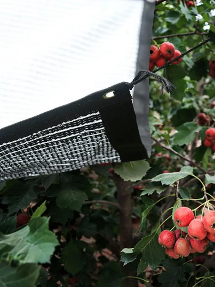 75% Солнцезащитная сетка светоотражающая из ПЭ брезента Непромокаемая ткань для