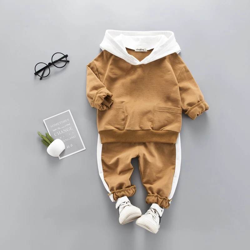 LZH Infant Clothing For Baby Girls Clothes Set 2022 Autumn Spring Newborn Boys T-shirt+Pants 2pcs Suit Costume | Детская одежда и