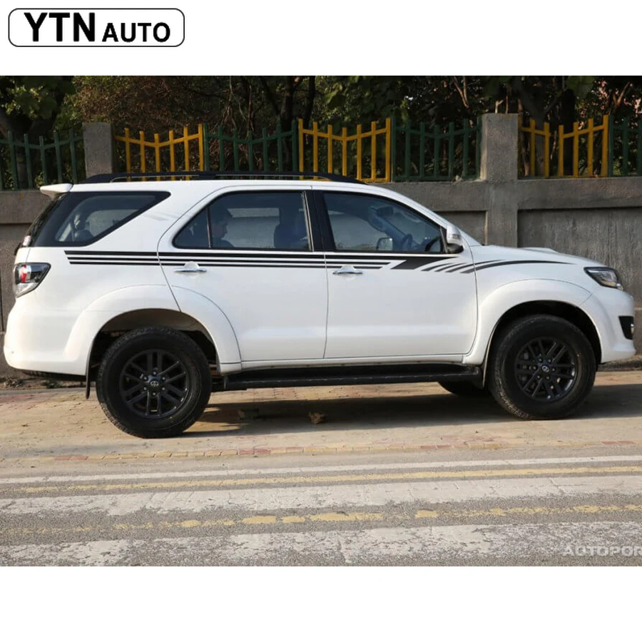 Автомобильная наклейка 2 шт. 4X4 спортивная полоса крутая гоночная графическая