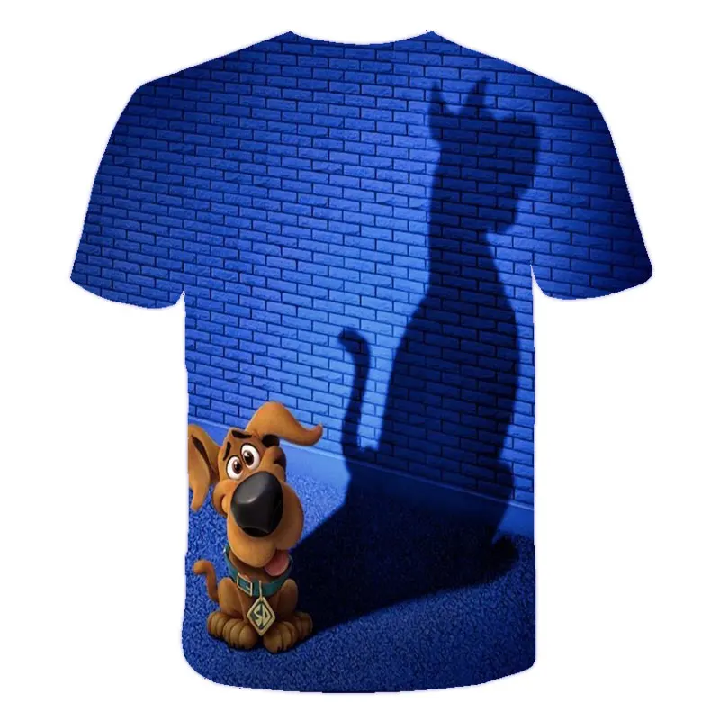 

Summer Anime Cartoon Scooby Doo 3D Print T-shirts For Kids 2021 Baby Boys Short Sleeve Girls Streetwear Unisex Funny Tees Tops