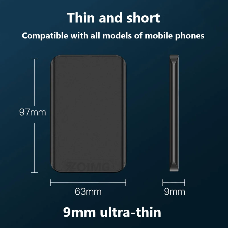 

Power Bank Ultra-Thin 15W Magnetic Wireless Mobile Phone battery For Magsafe powerbank Fast charger For iphone12 xiaomi Samsung