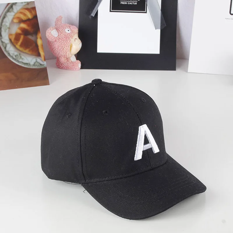 Новая детская бейсболка с вышитыми буквами летние шляпы солнцезащитные для