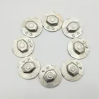 Основание зеркала заднего вида на лобовое стекло для Passat B5, PASSAT, Polo, Bora, Golf 4, Fabia, Octavia, фиксированное основание интерьера зеркала заднего вида