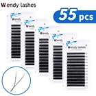 Ресницы для наращивания YY, с изгибом CD, 1055 шт.