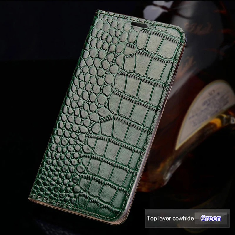 LANGSIDI брендовый чехол для телефона с откидной крышкой из крокодиловой кожи iPhone 11