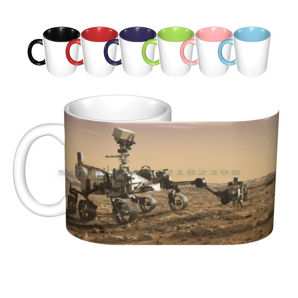 

2020 Rover Ceramic Mugs Coffee Cups Milk Tea Mug Rover Rover Curiosity 2020 Perseverance Perseverance Rover Space Spacex Spacex