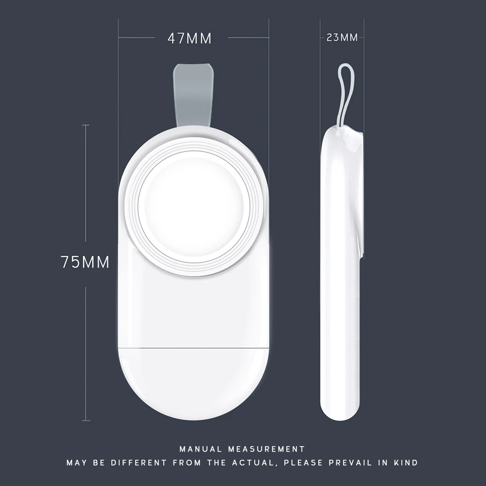 Портативное беспроводное зарядное устройство для IWatch 5 4 зарядная док станция USB