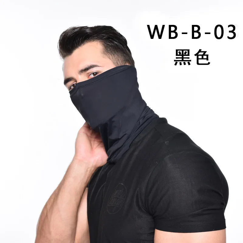 

Ice Silk Sunscreen Head Cover Hanging Ear Neck for Outdoor Riding Triangle Towel Ventilation Sunscreen To Protect Face and Neck
