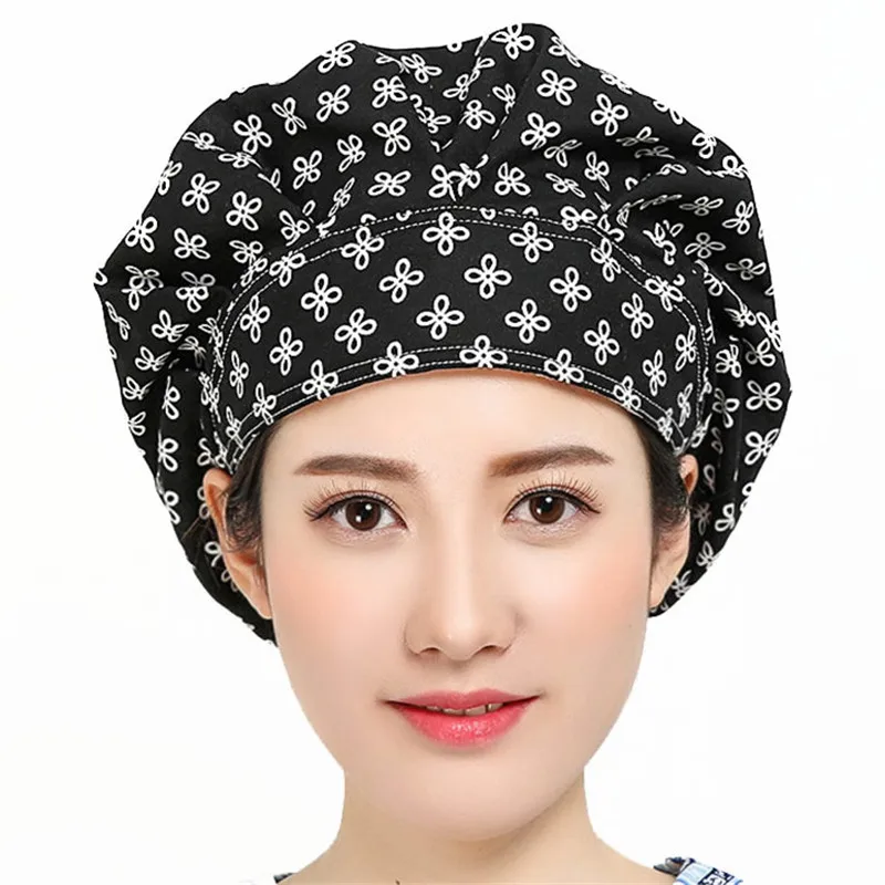 

Women Scrub Caps Printing Hat for Men and Women Adjustable Scrub Hat Pet and Caps Washable Beanie for Women Unisex