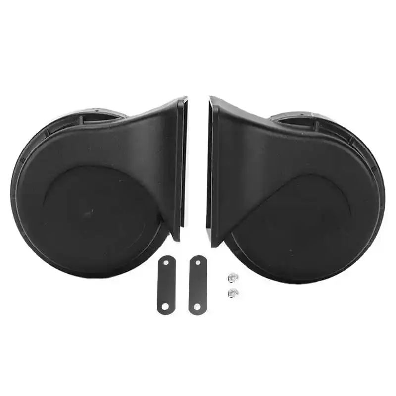 

Pair Car Horn DC12V 110Db 500Hz Dual-Tone Siren for Automobile Trucks RVs Motorcycles UTV ATV Sound Output