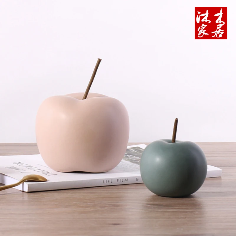 Симпатичная Современная креативная Керамическая скульптура в скандинавском