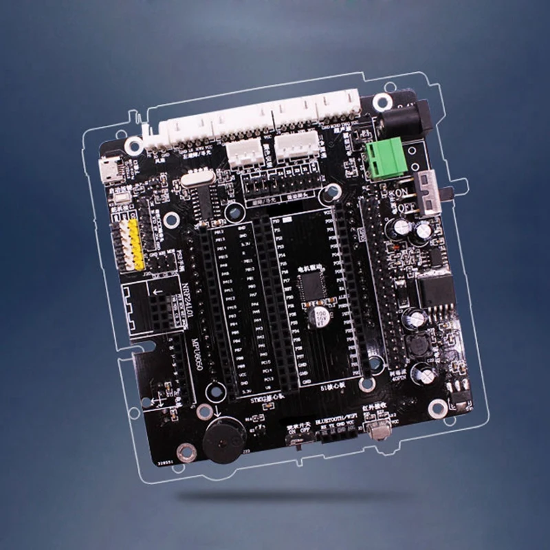 4Wd умный автомобильный привод расширение бортовой робот развития для 51 Raspberry Pi Stm32