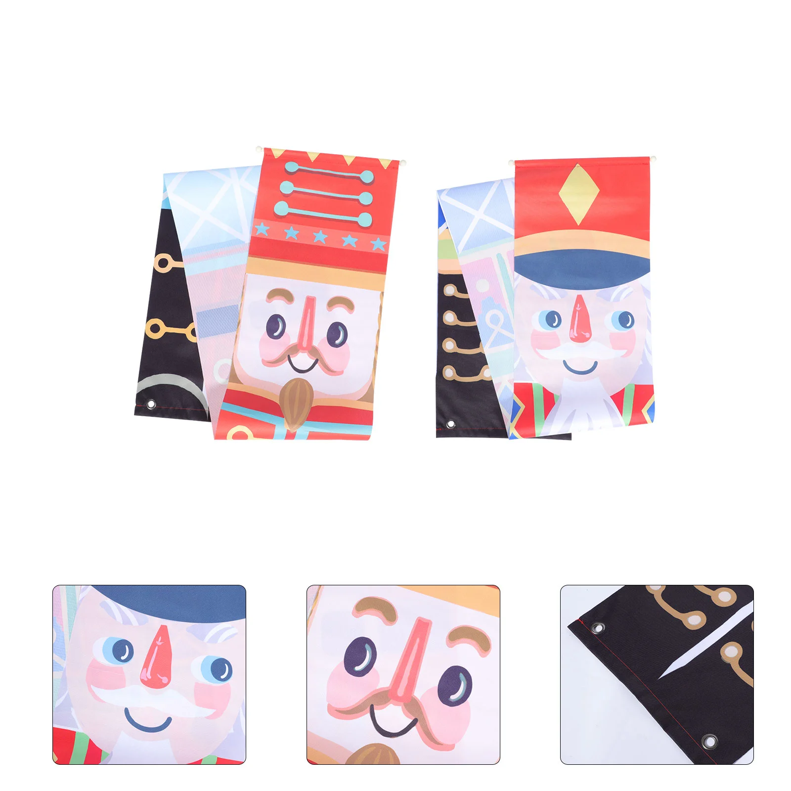 

1 Pair Delicate Door Couplets Exquisite Door Decoration Home Xmas Decor