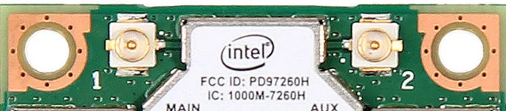 2 шт. x провода 58 см/22," для Intel 7260D2W BCM94360CD BCM94331CD BCM94352HMB DW1550 мини PCI-E Беспроводная ipex u. Антенна fl