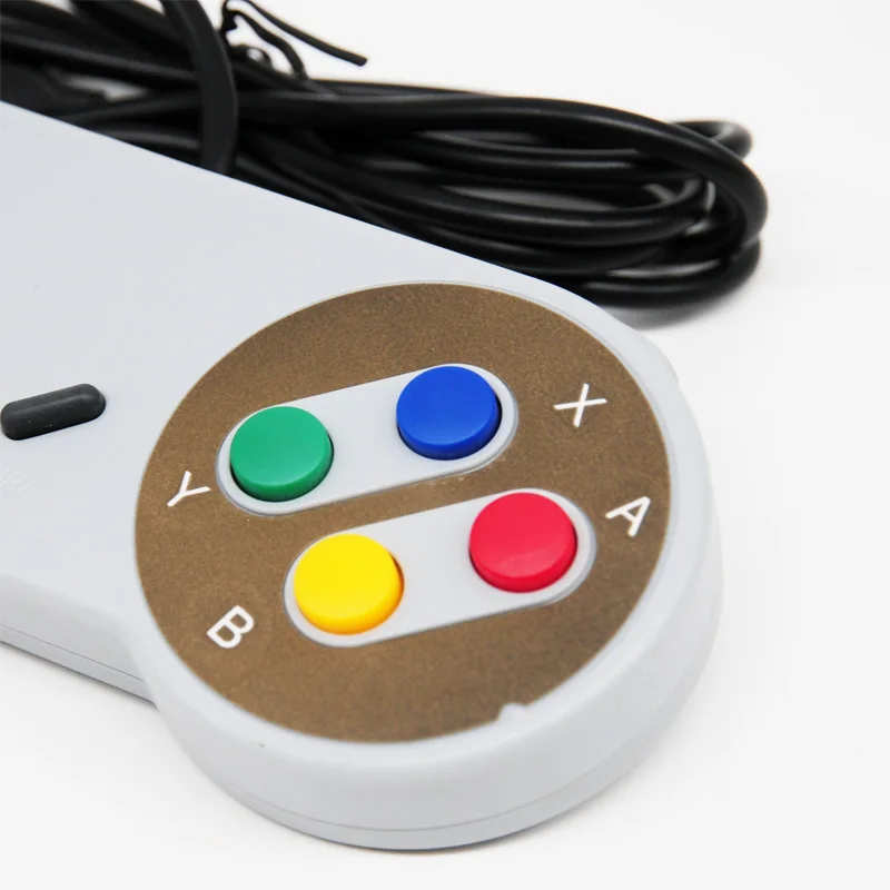 Ретро USB игровой контроллер геймпады для ПК коврик SNES Windows MAC компьютерный