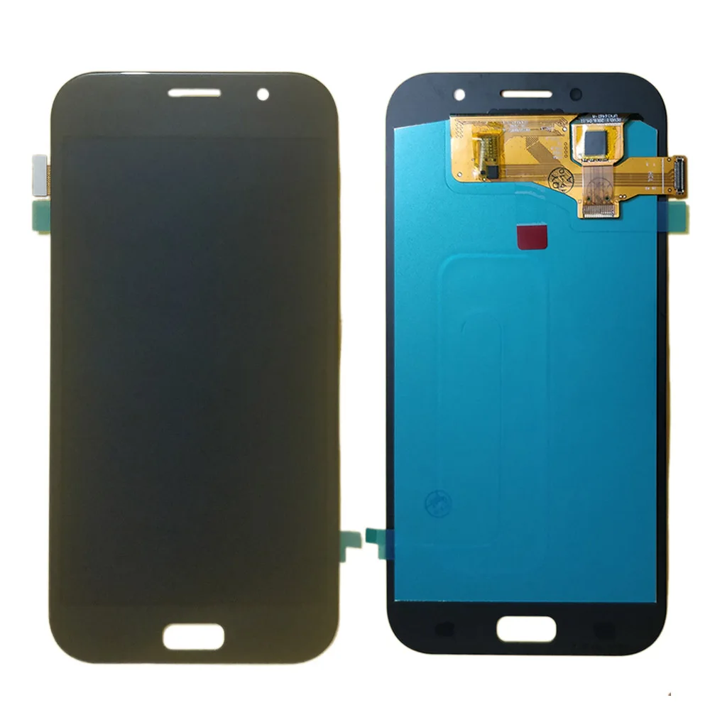 Для Samsung Galaxy A7 2017 A720 A70F A720M Amoled Lcd экран с сенсорным стеклом планшета Ассамблеи oled lcd