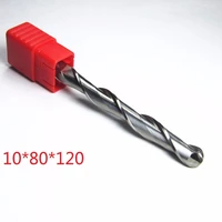 for woodworking 1080120mm %c3%b8 10mm cut l180mm tungsten carbide ball nose end mill cnc engraving router bits milling cutter