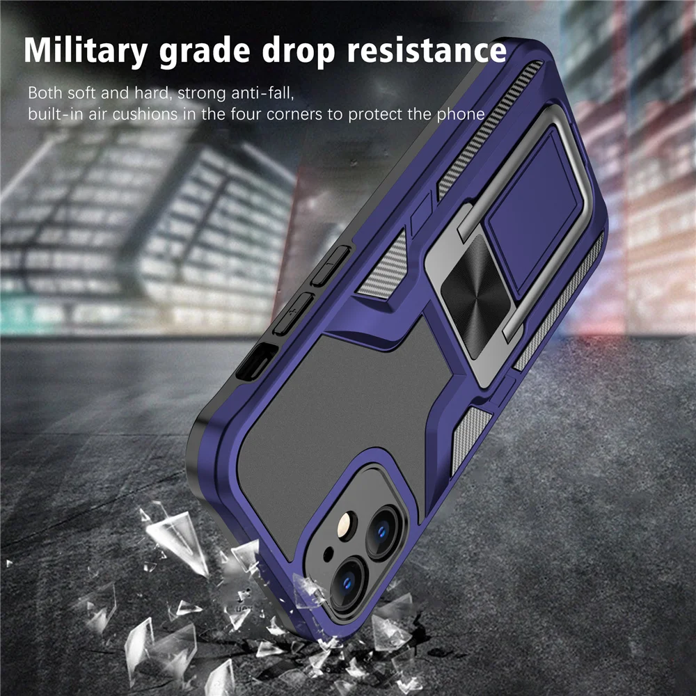 

Heavy Protection Phone Case for Huawei Mate 40 Pro Plus P40 Armor Shockproof Fundas Magnetic Car Ring Holder Stand Back Cover