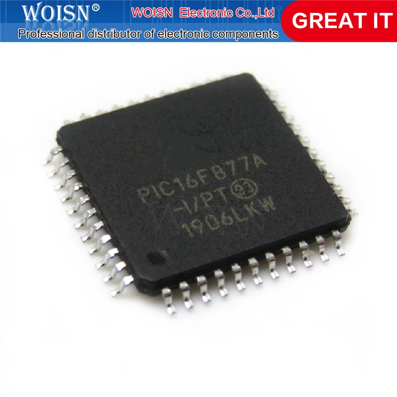 1 шт./лот PIC16F877A-I/герметизирующая ptfe-лента для PIC16F877A PIC16F877 16F877A QFP-44 новый