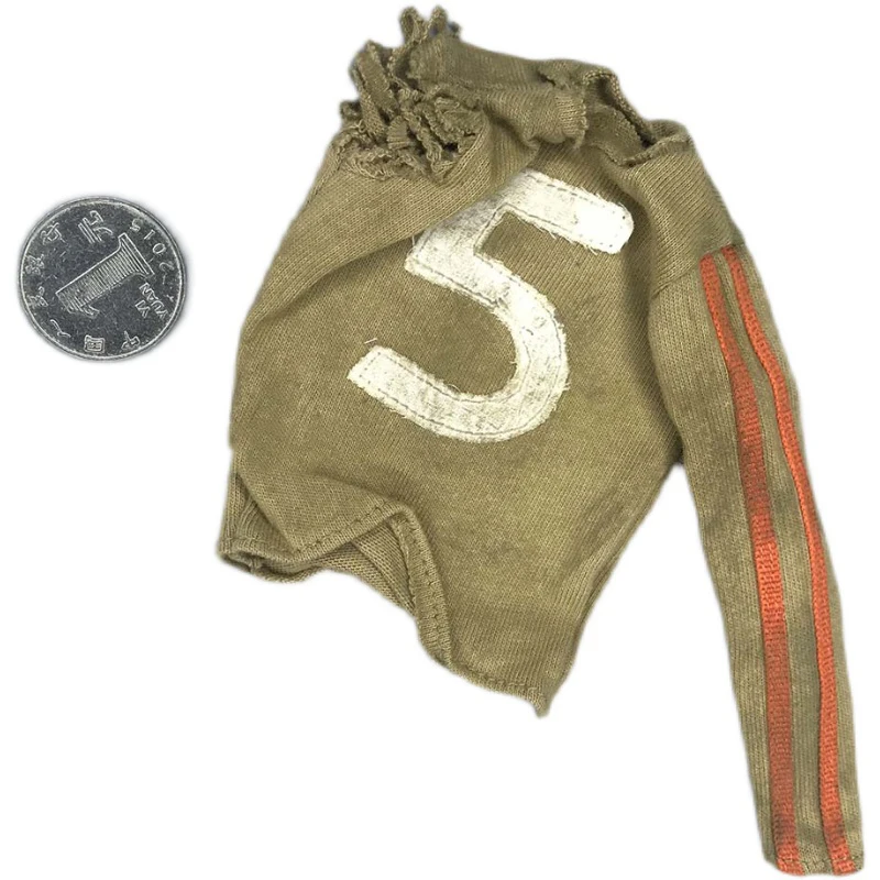 

1/6 Scales For Trendy Style Seven Bones Number 5 T-Shirt 12 Inch Doll Soldier Figures Accessories