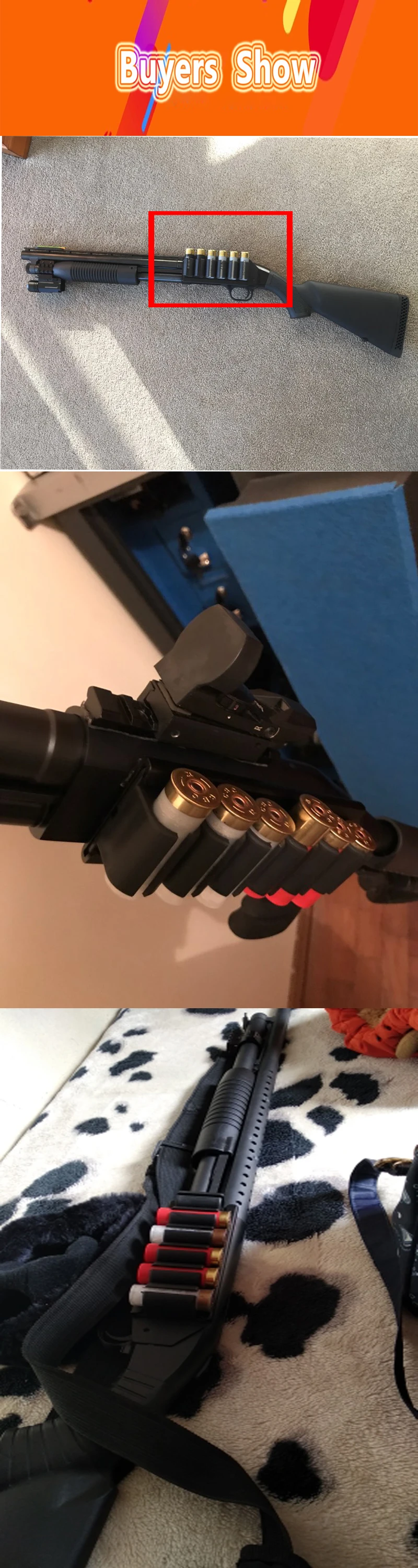 Охотничьи аксессуары ружье боковое седло для Mossberg 500& 590 12 GA 6 оболочка держатель пластина