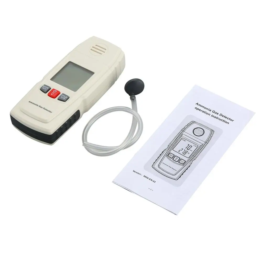 Nh3 измеритель температуры 100ppm детектор аммиачного газа с сигнализацией |